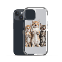 Funny Tripple Cats iPhone Case