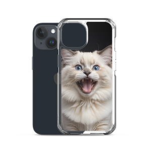 Angry Ragdoll Kitten iPhone Case