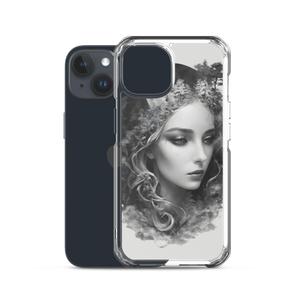 Grayscale Gaia iPhone Case