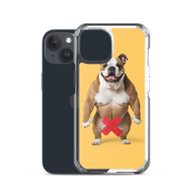 Bulldog X-Tape Yellow iPhone Case