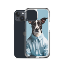 Sad Dog Blue iPhone Case