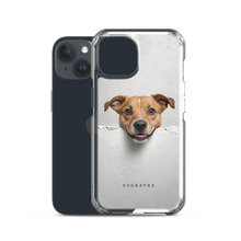 Smile Dog Peep iPhone Case