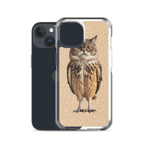 Cat Owl iPhone Case