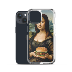 Monalisa Burger iPhone Case