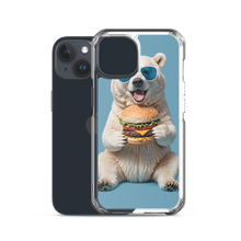 Polar Bear and Burger iPhone Case