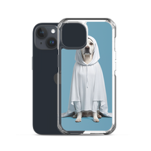 Dog in Ghost Costume iPhone Case