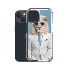 Funky White Lion iPhone Case