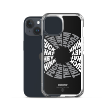 F**ck What They Think Grayscale iPhone Case