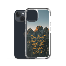 The Best View Comes iPhone Case