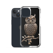 Owl Copper Art iPhone Case