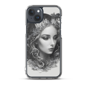 Grayscale Gaia iPhone Case