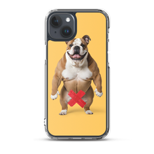 Bulldog X-Tape Yellow iPhone Case