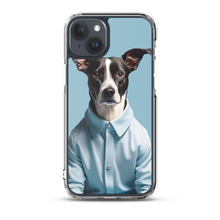 Sad Dog Blue iPhone Case