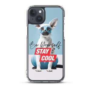 Be Yourself & Stay Cool iPhone Case