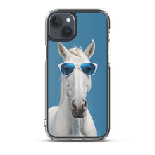 Cool Blue Horse iPhone Case