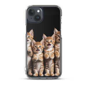 Four Cute Cats iPhone Case