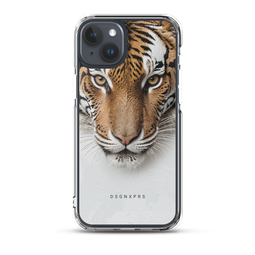 Silent Tiger Head iPhone Case