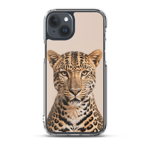 Leopard Potrait iPhone Case