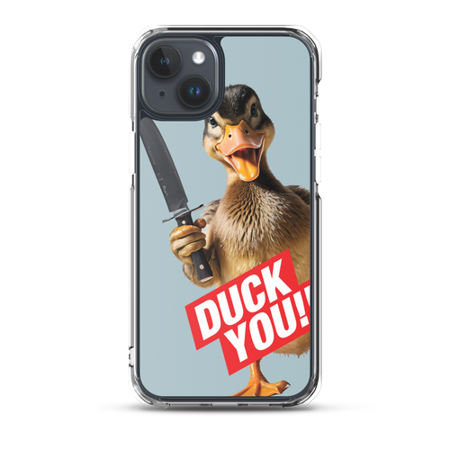 Duck You iPhone Case