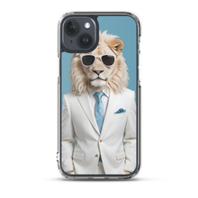 Funky White Lion iPhone Case