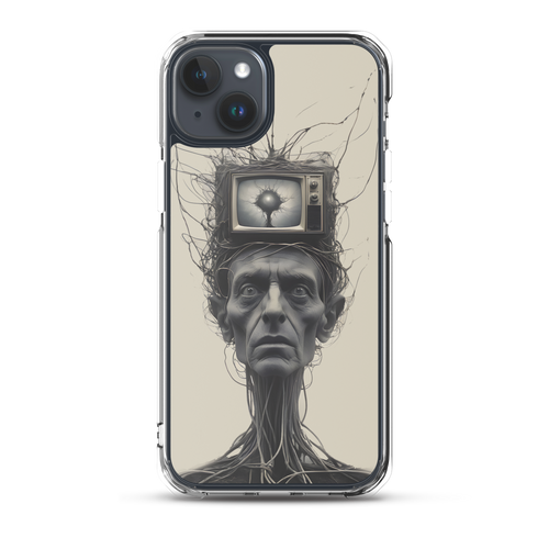 Brain Wash by Media iPhone Case