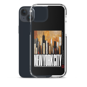 NYC Landscape Painting iPhone Case