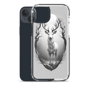 The Grayscale Deer iPhone Case