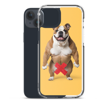 Bulldog X-Tape Yellow iPhone Case