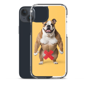 Bulldog X-Tape Yellow iPhone Case