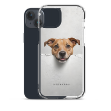 Smile Dog Peep iPhone Case