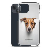 Funny Sad Dog Peep iPhone Case