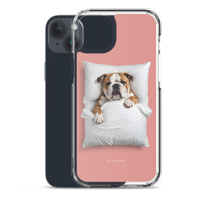 Sleeping Bulldog iPhone Case