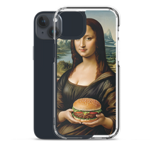 Monalisa Burger iPhone Case