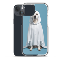 Dog in Ghost Costume iPhone Case