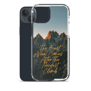 The Best View Comes iPhone Case