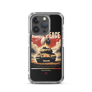 Make Peace Stop War Tank iPhone Case