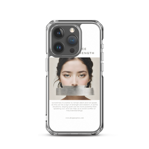 Silence Lao Tzu iPhone Case