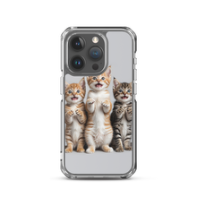 Funny Tripple Cats iPhone Case