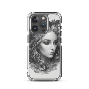 Grayscale Gaia iPhone Case