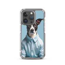 Sad Dog Blue iPhone Case