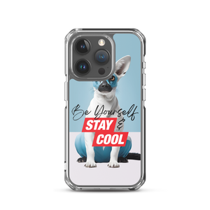 Be Yourself & Stay Cool iPhone Case