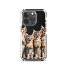 Four Cute Cats iPhone Case