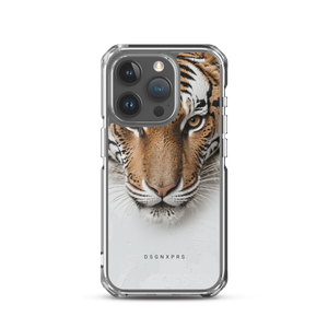 Silent Tiger Head iPhone Case