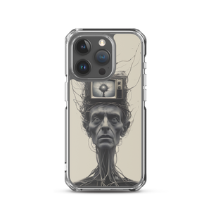 Brain Wash by Media iPhone Case