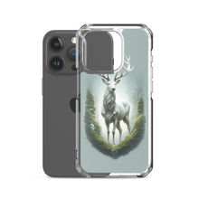 Green White Deer iPhone Case