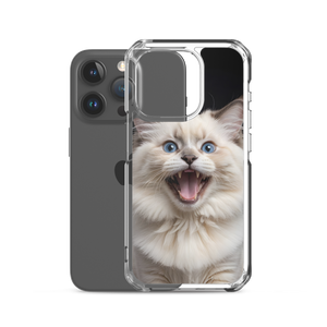 Angry Ragdoll Kitten iPhone Case