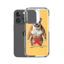 Bulldog X-Tape Yellow iPhone Case