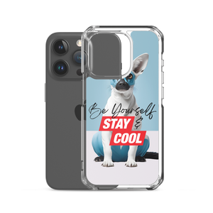 Be Yourself & Stay Cool iPhone Case