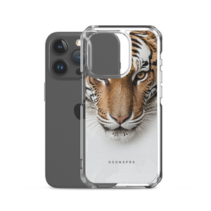 Silent Tiger Head iPhone Case