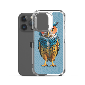 Blue Owl iPhone Case